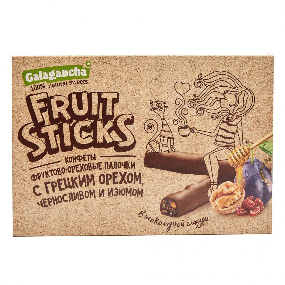  Берестов КРАФТ Fruit Stiсks с черносливом и грецким орехом, 175г в Аксае