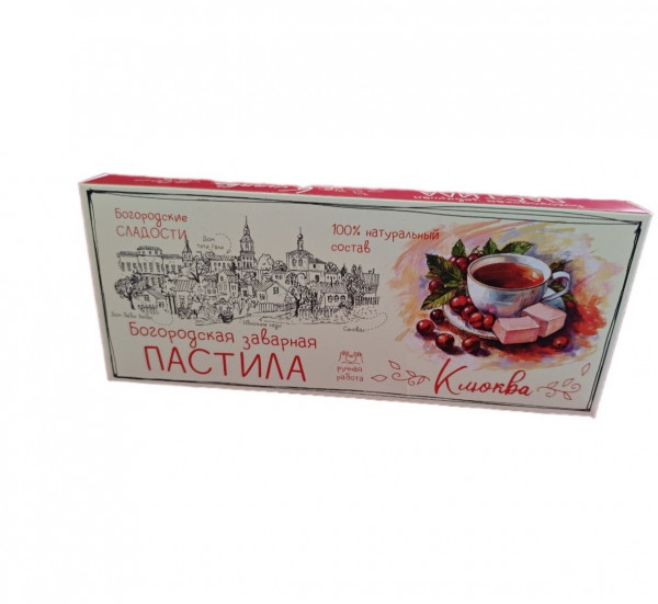 №1 Пастила заварная "Клюква", 250г в Аксае