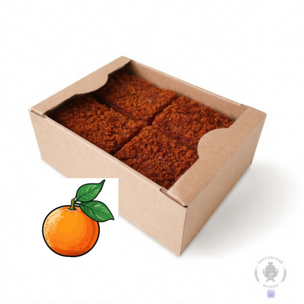 №3 Пряник 1кг с фруктовой начинкой Апельсин в Аксае