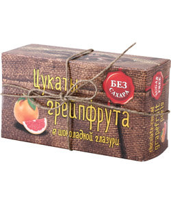 №2 Цукаты грейпфрута в шоколаде 200г в Аксае