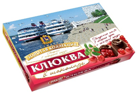  КФ МИР Клюква в шоколадной глазури 160г в Аксае